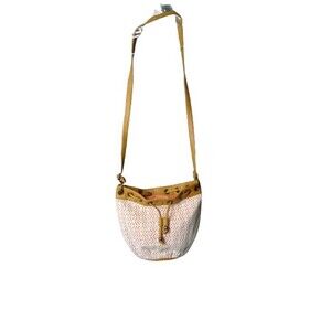 Arizona Jean Co Lace & Vinyl Drawstring Bag Casual Western Boho